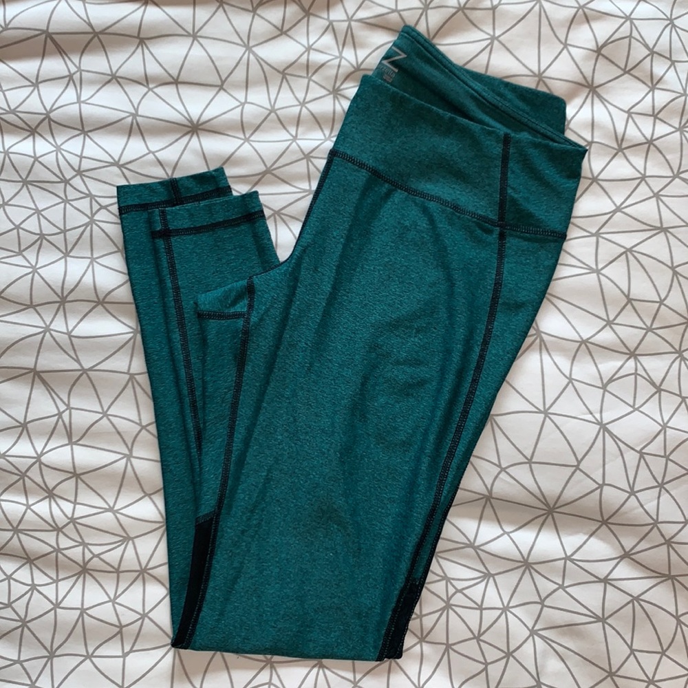 Z by Zella Dark Green Leggings
